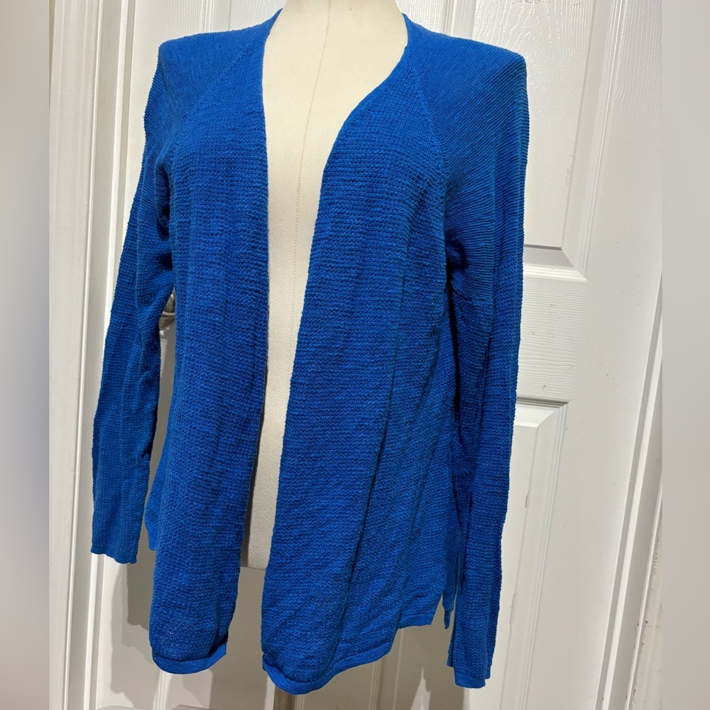 Eileen Fisher Vibrant Blue Cardigan